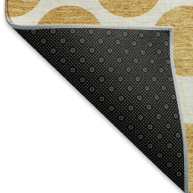Premium Washable Super Soft Geo Dots Mayfield Rug