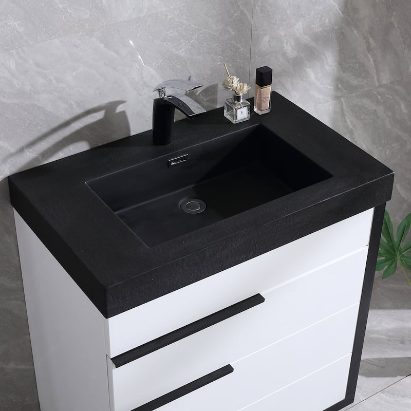 Hatcher 30" Single Bathroom Vanity Set