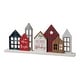 preview thumbnail 11 of 9, Glitzhome 20"L Metal and Wooden Christmas House Decor