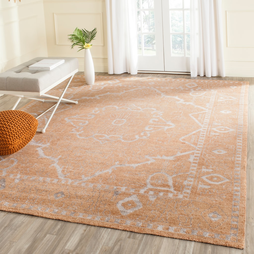 SAFAVIEH Hand-knotted Stone Wash Ursl Modern Wool Rug