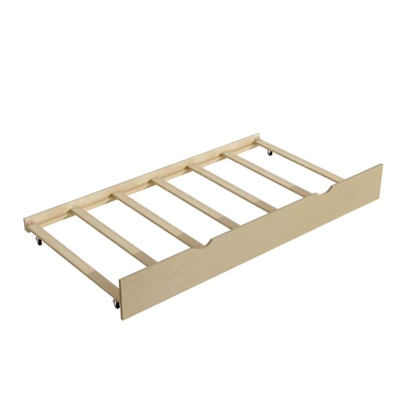 Twin Size Daybed with Storage Shelves and USB Ports, Wooden Platform Bed Daybed Sofa Bed for Living Room, Children's Room