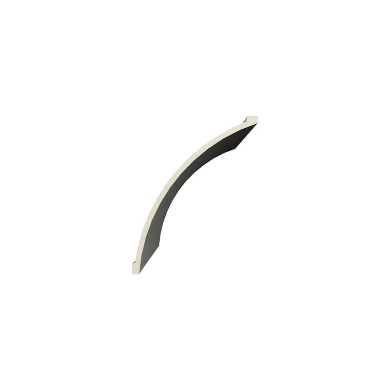 18 1/2"H x 14 5/8"P x 23 1/2"F x 47"L Fox Crown Moulding - 1-Pack