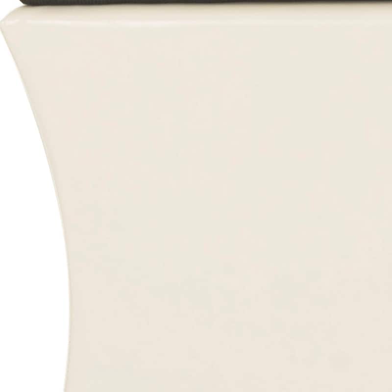 SAFAVIEH Gigi Cream Linen Storage Bench - 36" W x 19" D x 21" H - 36Wx19Dx21H