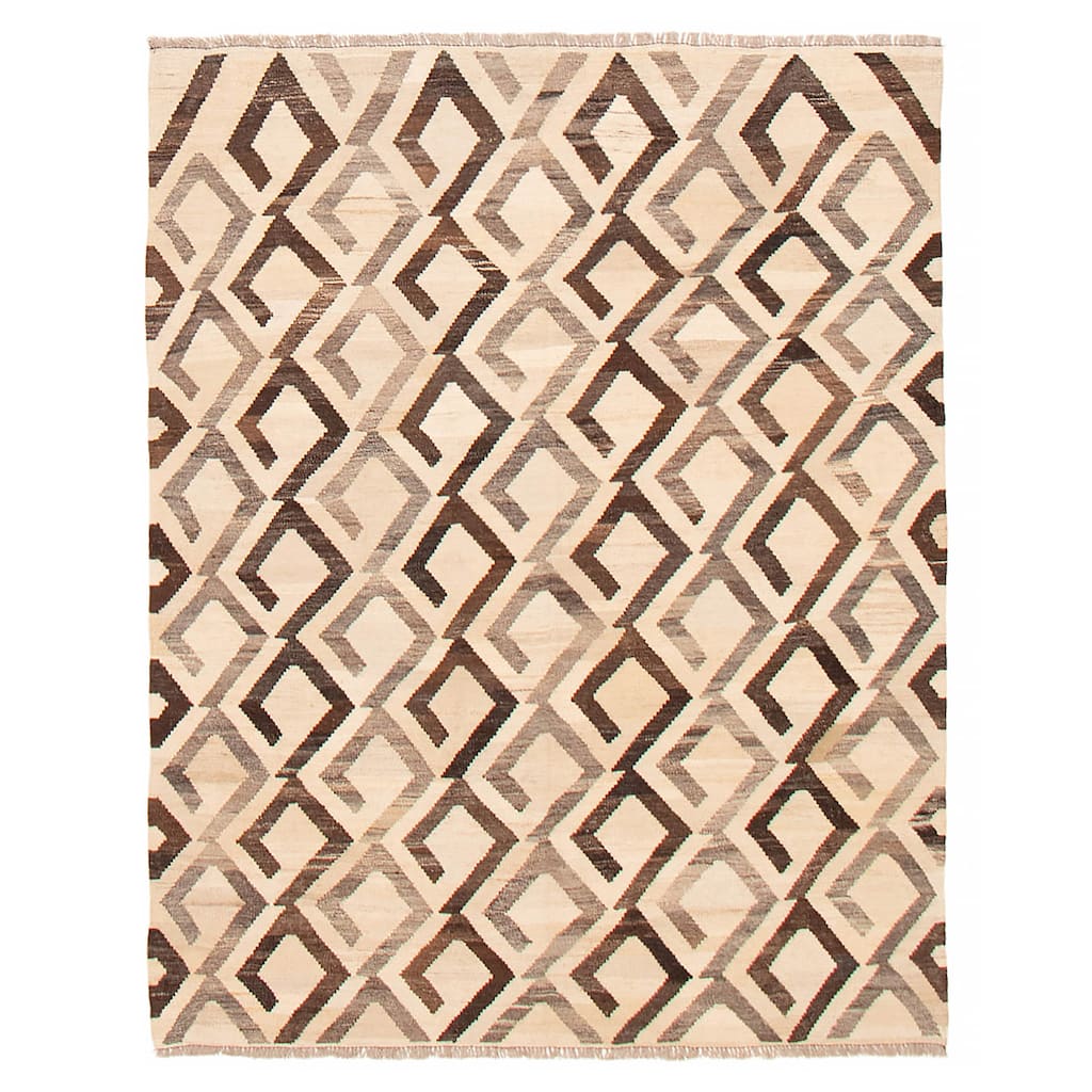 Sivas Ivory Kilim 5'1" x 6'6" - 5'1 x 6'6