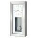 preview thumbnail 1 of 0, Howard Miller Chaz Chrome Chiming Wall Clock