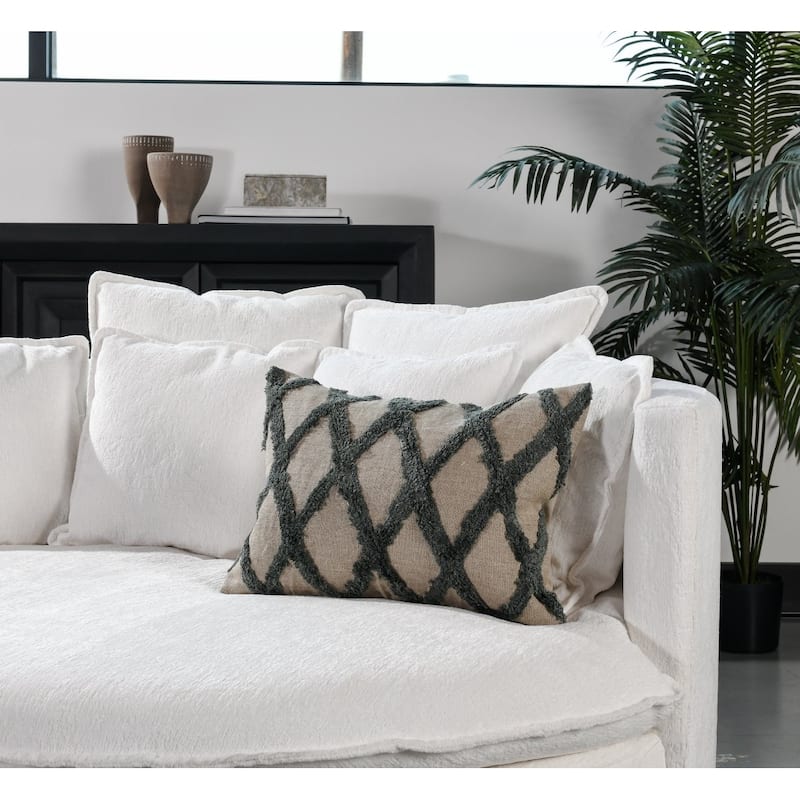 Evangeline 100% Linen 14"x 20" Throw Pillow by Kosas Home