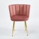preview thumbnail 18 of 23, Modern dining chair(set of 2 ) with iron tube legs, comfortable backrest, suitable for dining room, living room, cafe
