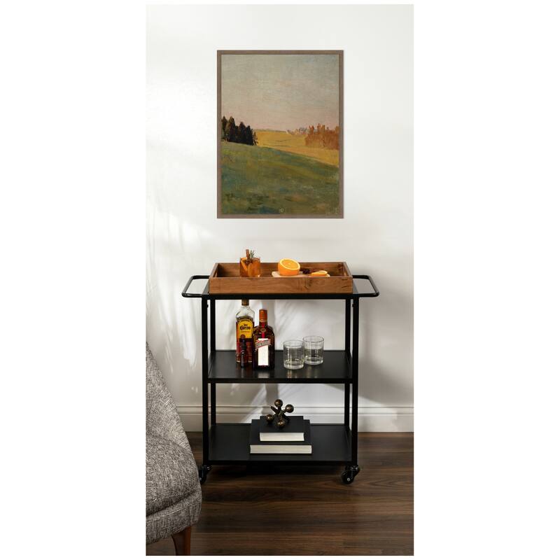 Kate and Laurel Evening 1910 Jan Ciaglinski Vertical by Nostalgia Prints Framed Canvas Wall Art Print