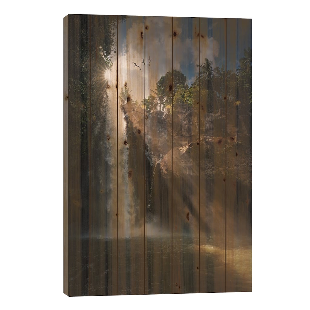 Blangsinga Print On Wood by Juan Pablo de Miguel - Multi-Color