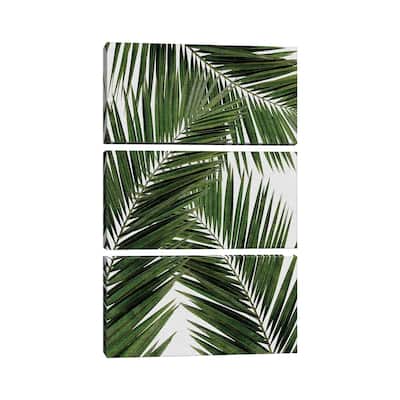 iCanvas "Palm Leaf III" by Orara Studio 3-Piece Canvas Wall Art Set