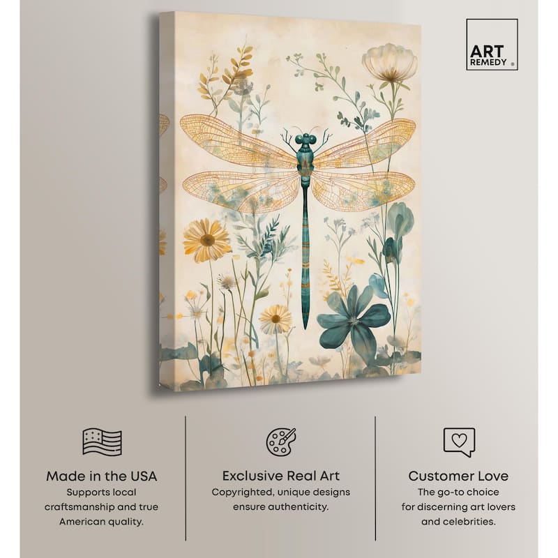 Flight of Fancy Canvas by Art Remedy, Gallery Wrapped