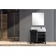 preview thumbnail 3 of 157, Lexora Zilara Bathroom Vanity Complete Set in Black and Grey with Faucet