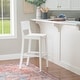 preview thumbnail 17 of 34, Linon Dahlia Armless Barstool Set of 2