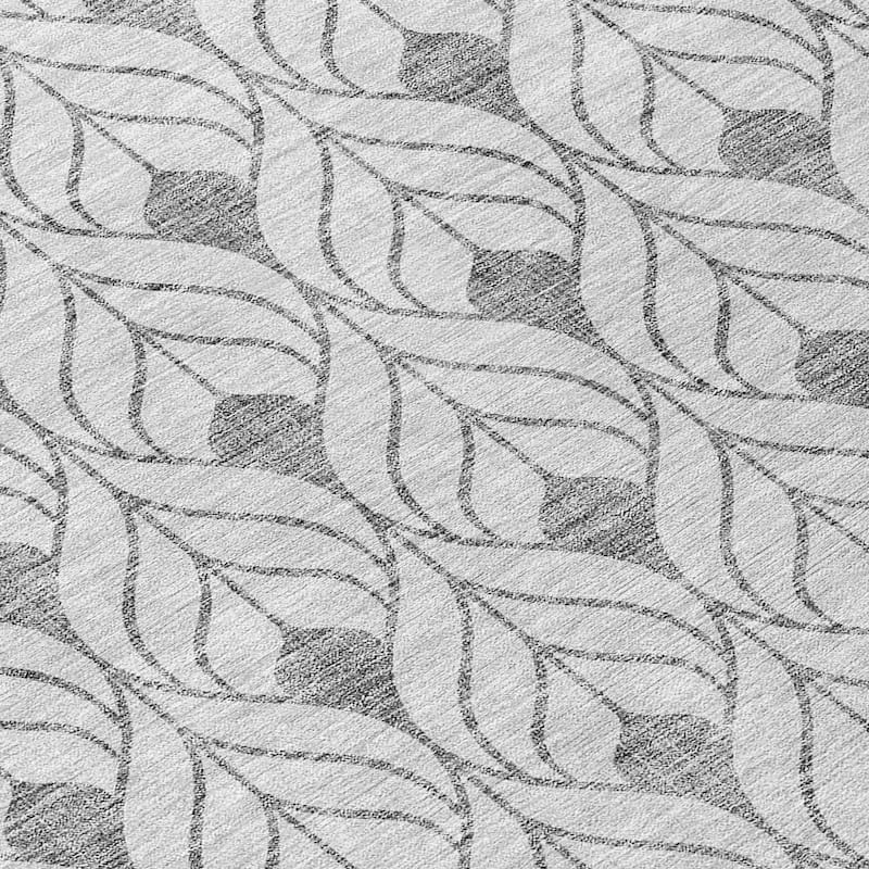 Machine Washable Indoor/ Outdoor Chantille Contempoary Geo Rug