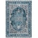preview thumbnail 13 of 11, SAFAVIEH Vintage Hamadan Titiana Rug 4' x 6' - Blue/Ivory