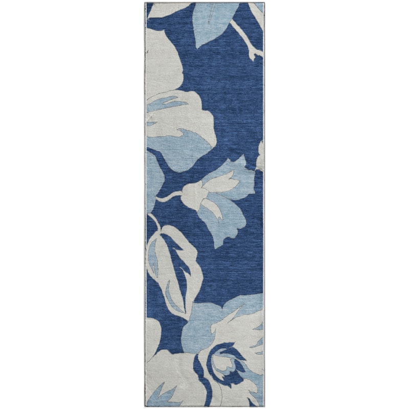 Premium Washable Super Soft Modern Floral Mayfield Rug