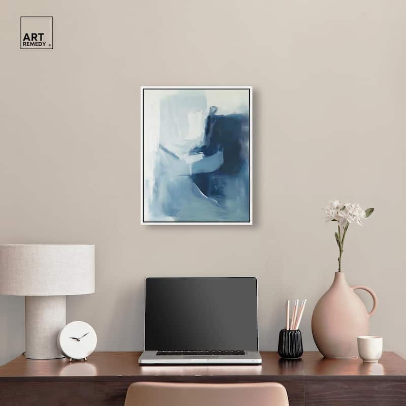 Glacial Reflections I Canvas by Art Remedy