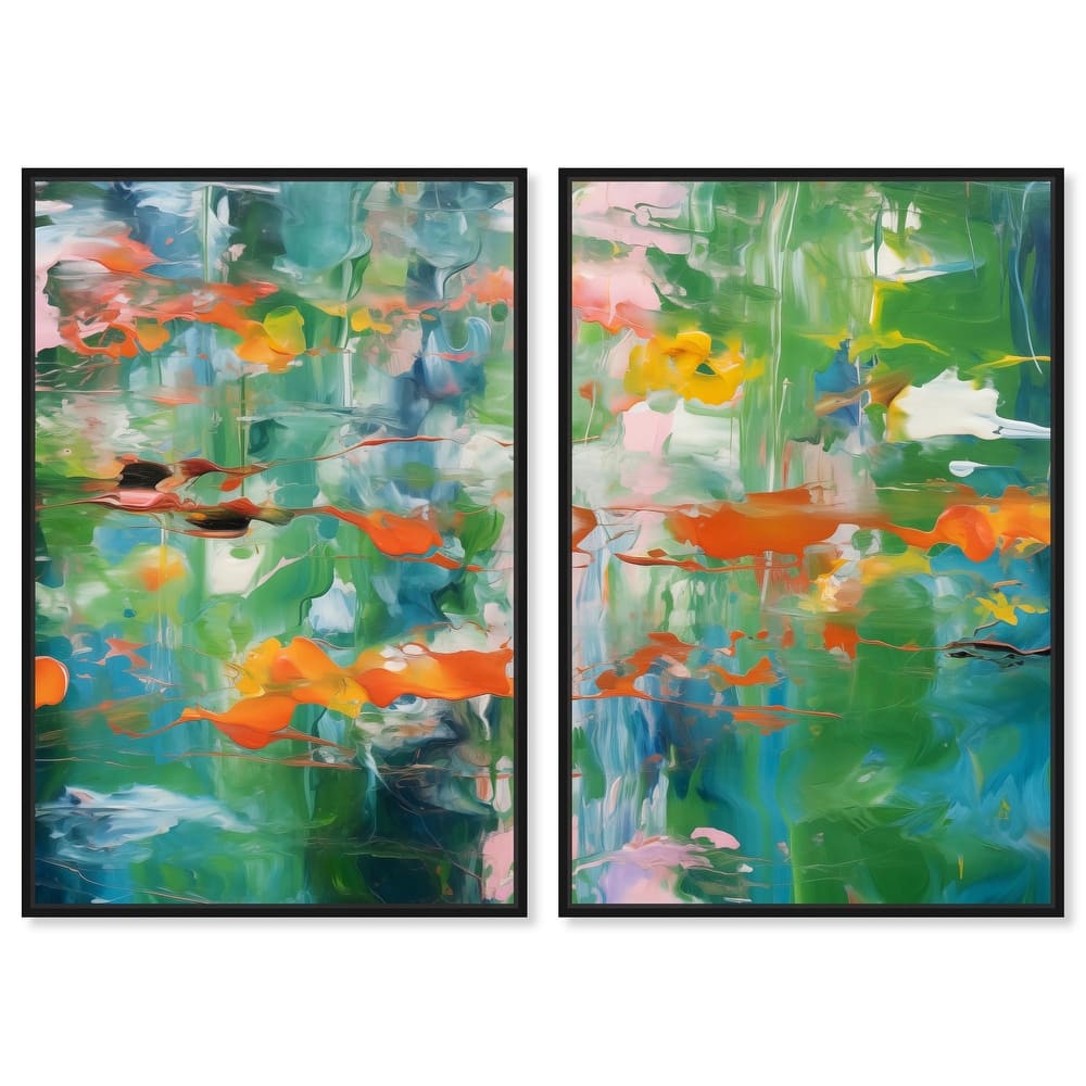 Jungle Serenade Canvas Set of 2 by Art Remedy
