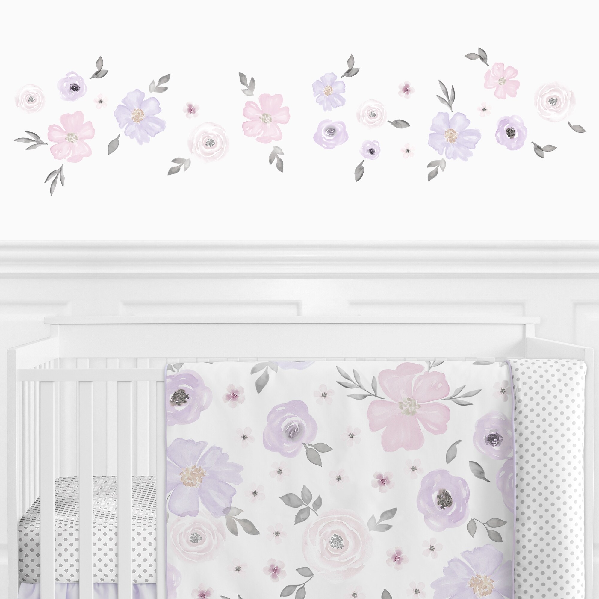 Sweet jojo watercolor floral lavender 2025