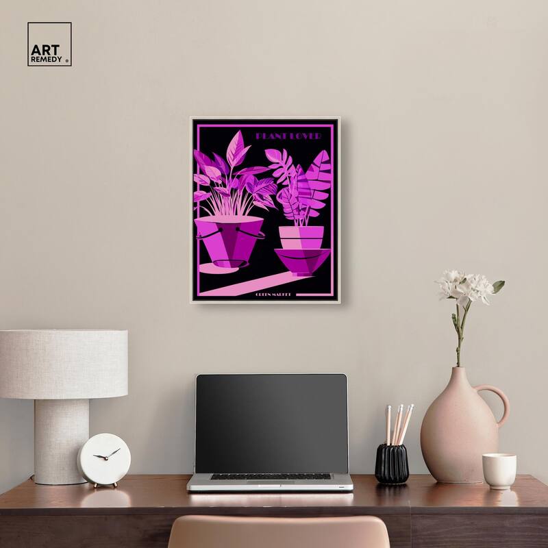 Plant Lover Canvas by Art Remedy