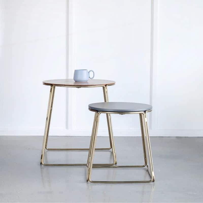 Side Table Set of 2 - Natural