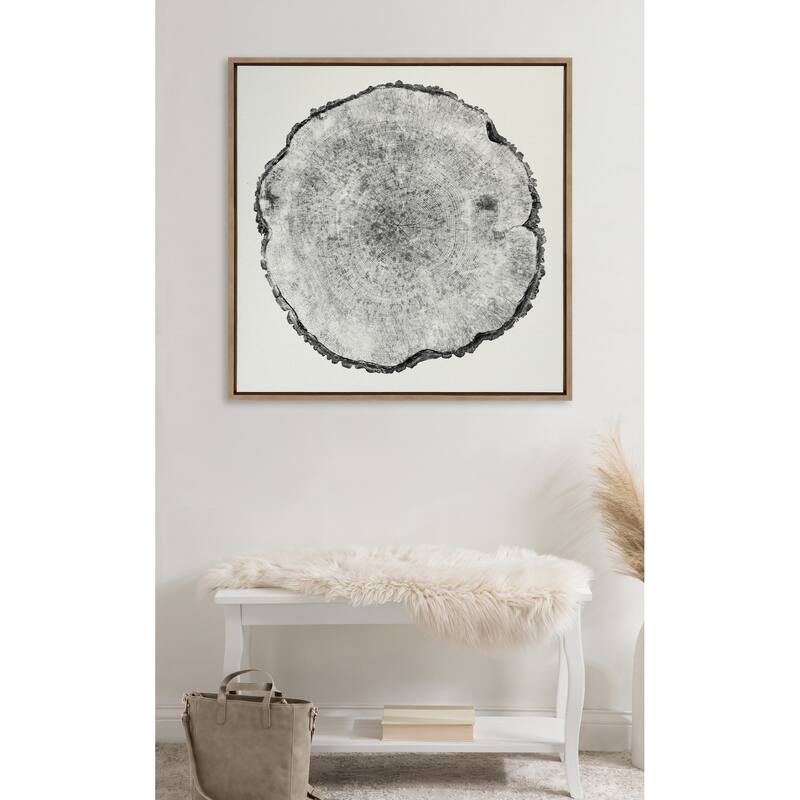 Kate and Laurel Sylvie Rings Framed Canvas by Emiko and Mark Franzen