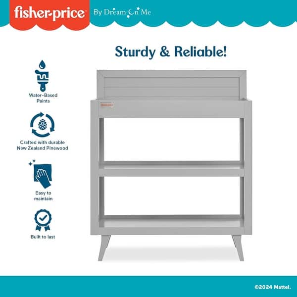fisher price dresser vintage grey Oxford Baby Weston 7 Drawer Dresser Dusk Gray