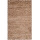 preview thumbnail 90 of 110, SAFAVIEH Milan Shag Maibritt 2-inch Thick Area Rug 3' X 3' Square - Dark Beige