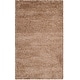 preview thumbnail 109 of 129, SAFAVIEH Milan Shag Maibritt 2-inch Thick Area Rug 3' X 3' Square - Dark Beige