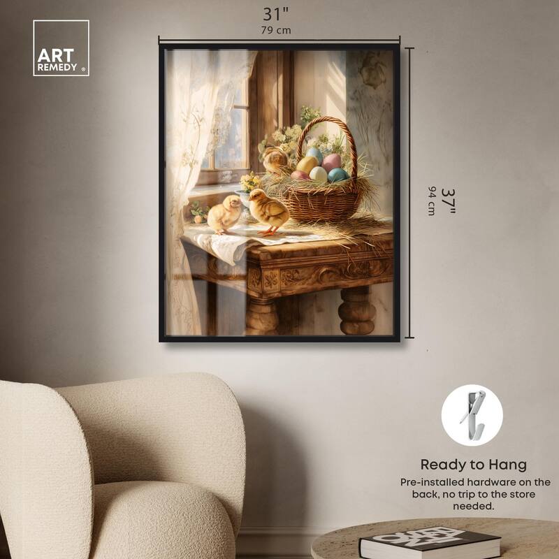 Easter Morn Shadowbox by Art Remedy