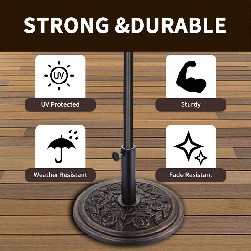 Autlaycil Umbrella Base, Patio Umbrella Stand Base