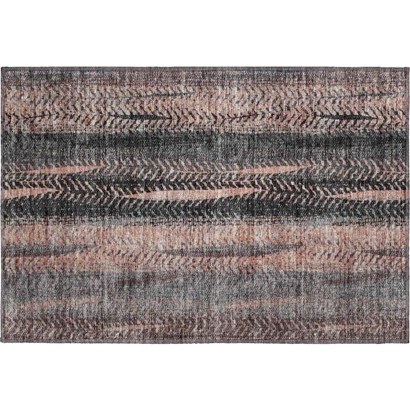 Premium Washable Super Soft Boho Tracks Mayfield Rug