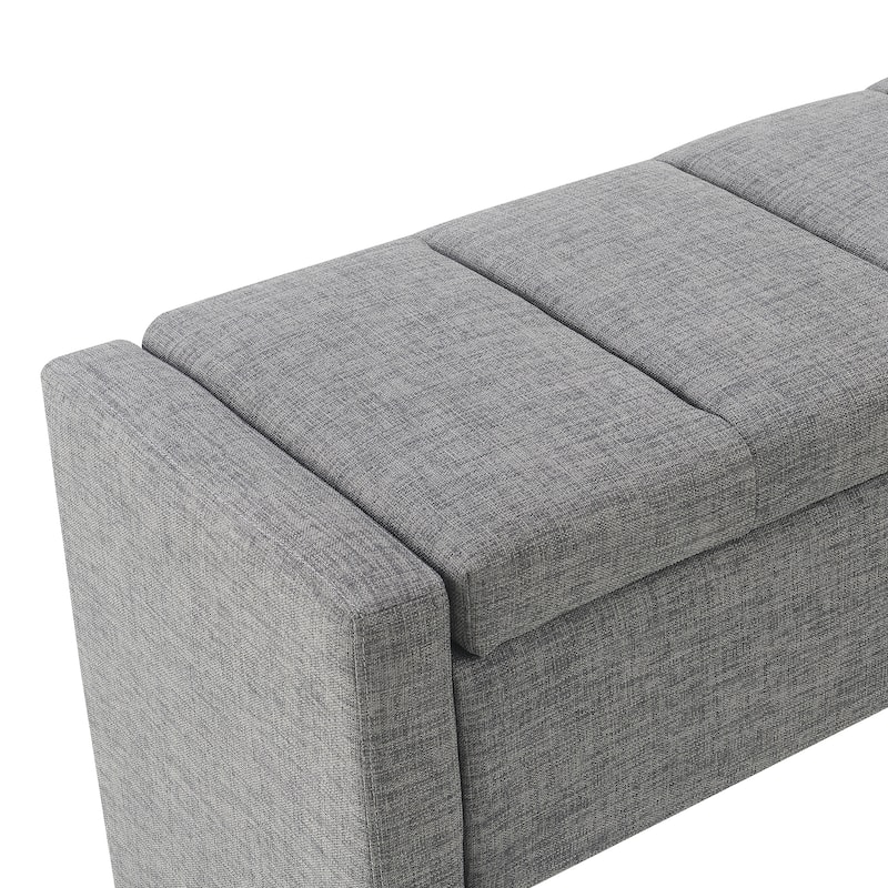 GDFStudio- Alice Foam Bed End Bench with Storage