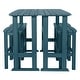 preview thumbnail 50 of 53, Lehigh 6-Piece Outdoor Balcony Set - Bar-height