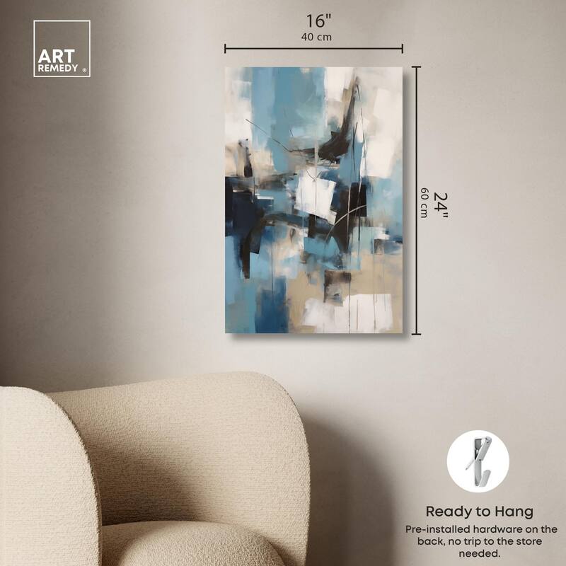 Glimpse of Infinity I Canvas by Art Remedy, Gallery Wrapped