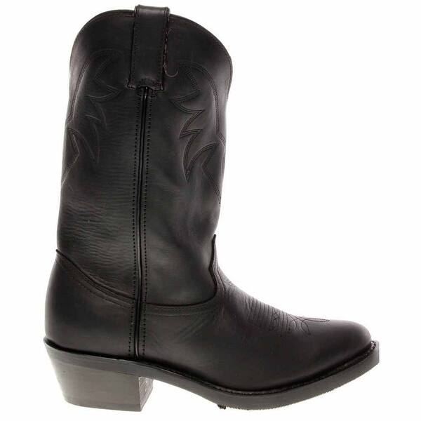 Shop Durango Mens 11in Oiled Black Leather Western Casual Boots