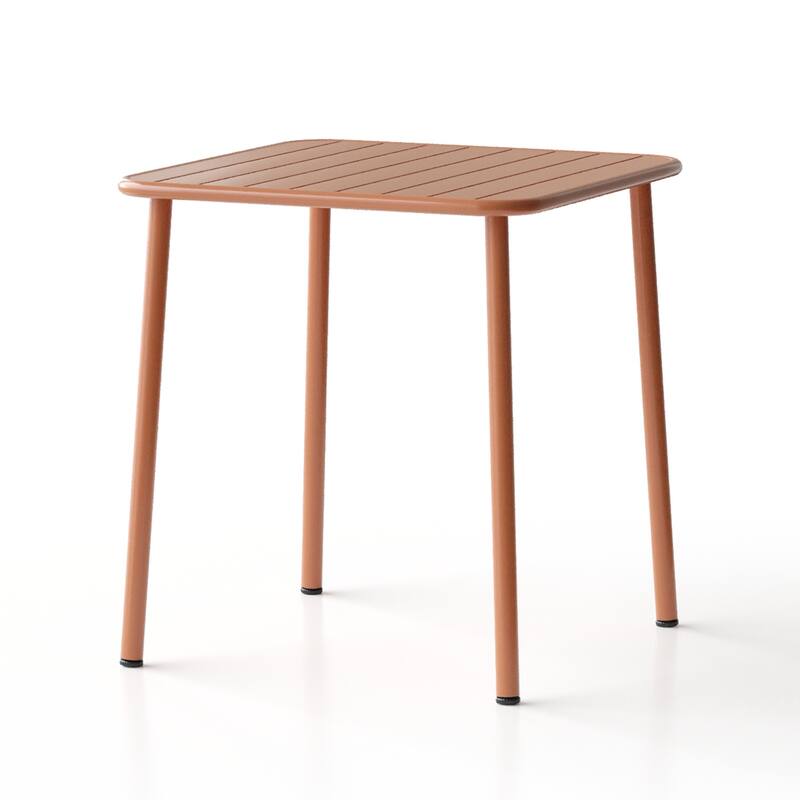 Sera square table outdoor courtyard table villa open air dining table waterproof table retro American modern