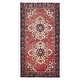 preview thumbnail 1 of 7, ECARPETGALLERY Hand-knotted Antalya Vintage Red Wool Rug - 5'1 x 9'7