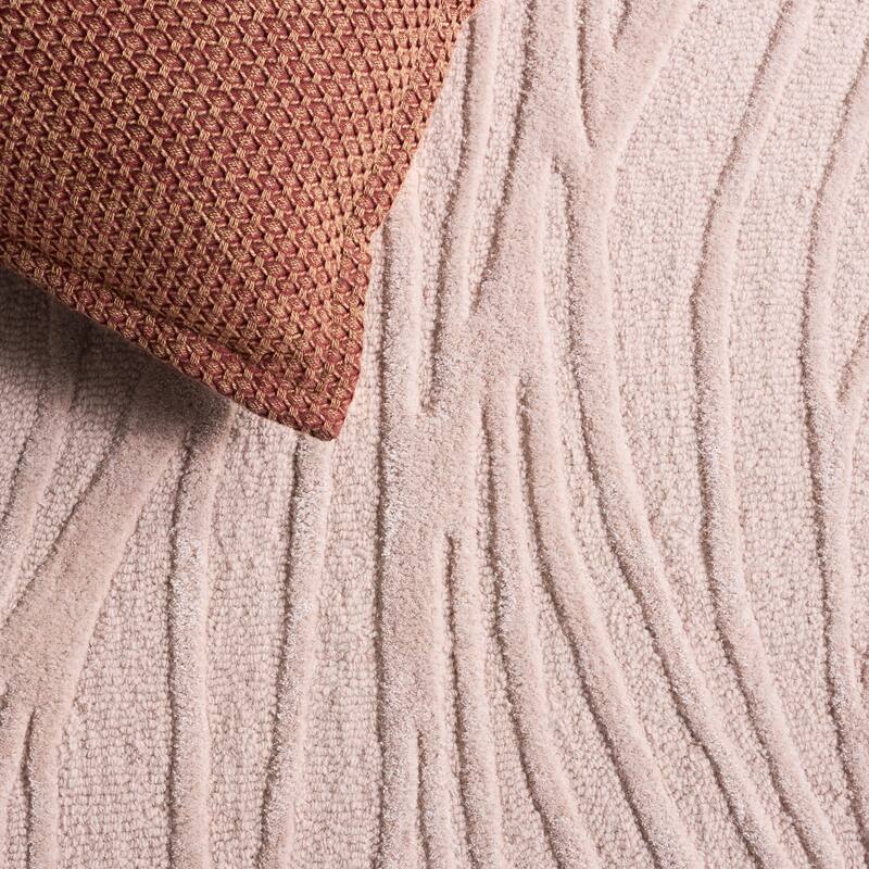 SAFAVIEH Handmade Glamour Fortunata Contemporary Wool Rug