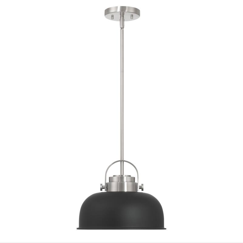 Arte Metal 2-Tone Ceiling Light - 12.0"L x 12.0"W x 9.5"H