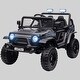 preview thumbnail 2 of 1, 12V Ride-On Truck for Toddlers, Dual Motor Electric Car with Parent Remote, LED Lights, 3 MPH Speed, Music & Horn Black