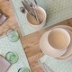 preview thumbnail 64 of 91, over&back Hand-Blocked 100% Cotton Placemats - Machine Washable - Set of 4