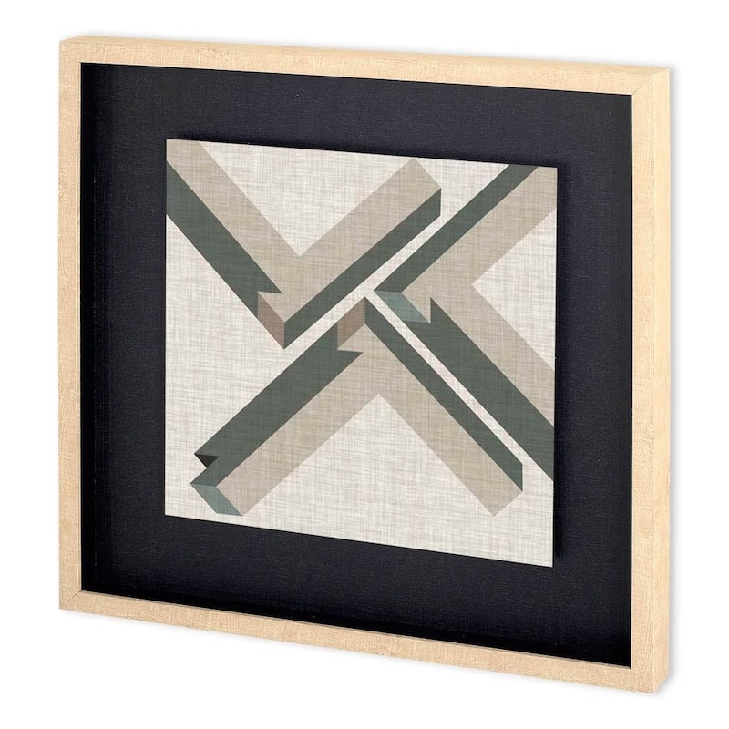 Geometric Perspective IV Framed Art Print