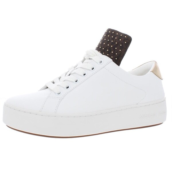 michael michael kors mindy studded leather sneaker