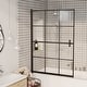 preview thumbnail 5 of 10, vidaXL Shower Enclosure ESG multisize Black