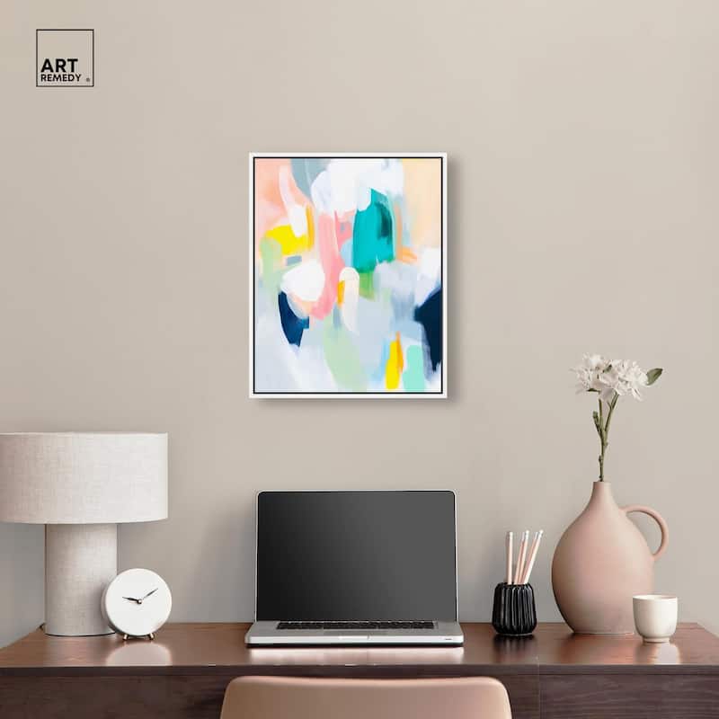 Layered Lush III Canvas by Art Remedy