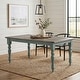 preview thumbnail 4 of 14, The Gray Barn Spring Mount Table with Cross Back Chairs 7-piece Dining Set