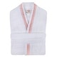 preview thumbnail 26 of 53, Superior Unisex Turkish Cotton Terry Kimono Bathrobe with Embroidery Robe