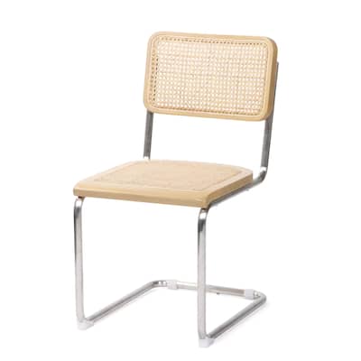 Arwan Natural Cane Dining Side Chair, Set of 2 - 18" x 21" x 33"
