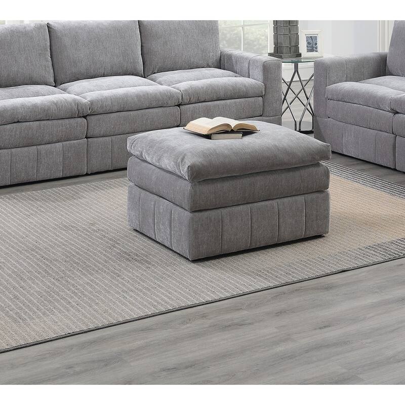 Contemporary 1pc Ottoman Comfortable choi ce, multiple functions, classic design, and cozy corners Modular Chair